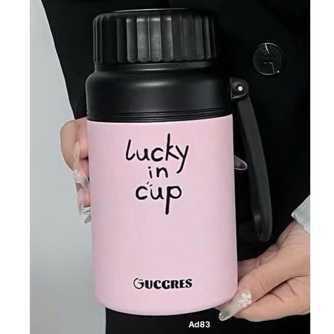 Bình giữ nhiệt dung tích 1000ml có quai cầm tiện lợi , inox 316 có khay lọc trà 12