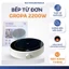 BẾP TỪ ĐƠN GROPA LOẠI TRÒN - CÔNG SUẤT 2200W, DÙNG NỒI INOX BẢO HÀNH 1 NĂM