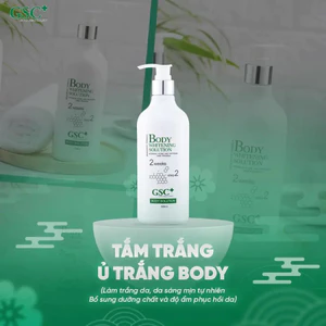Kem Ủ Trắng Body GSC Body Whitening Solution 500ml