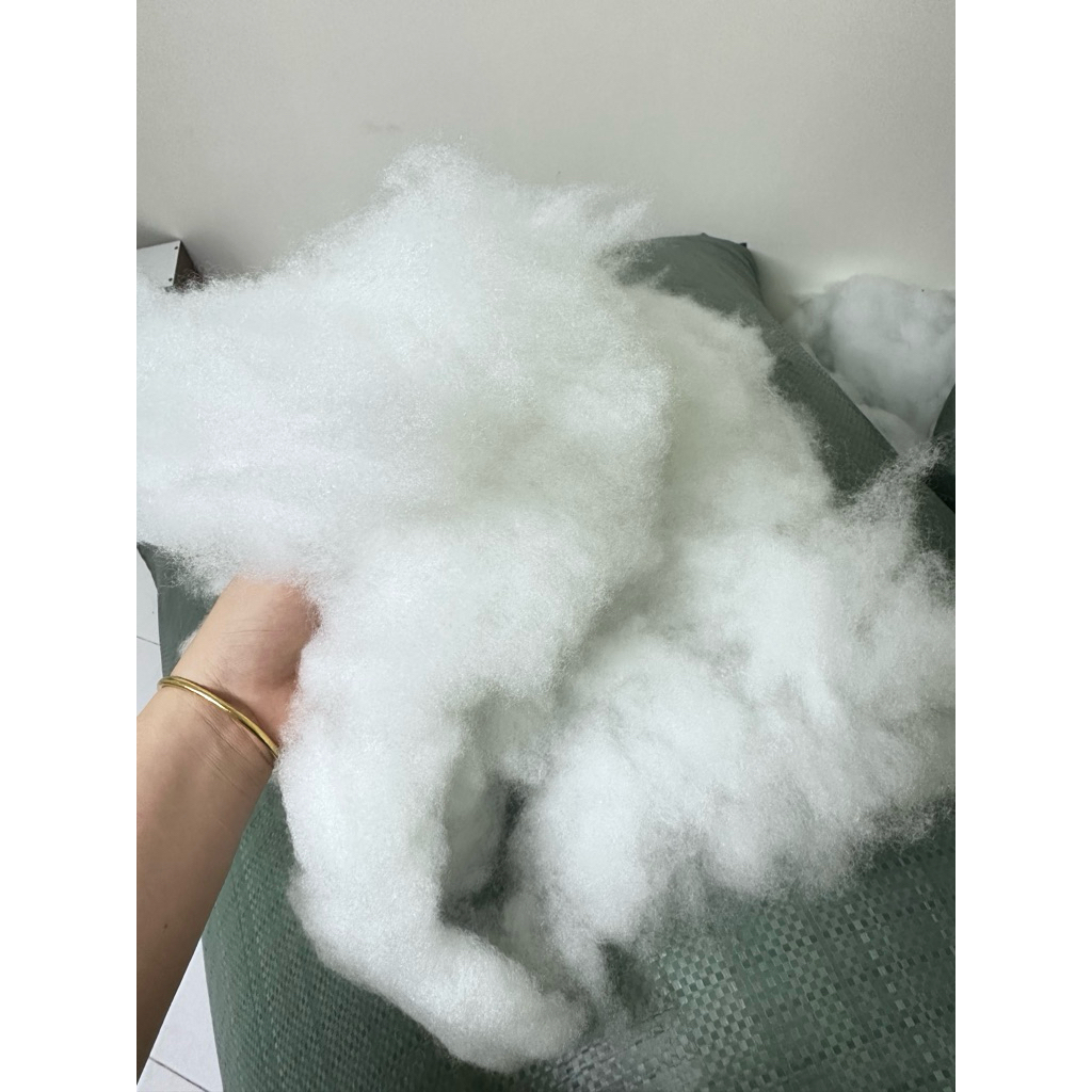 COMBO 3KG BÔNG GÒN 7D CAO CẤP – SIÊU TƠI, TRẮNG SẠCH, NHỒI GỐI & THÚ BÔNG CĂNG PHỒNG