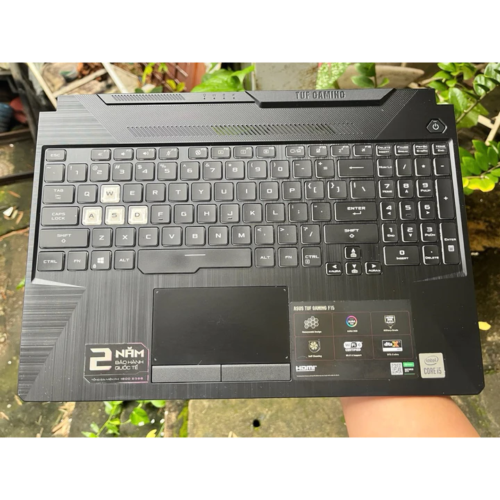 vỏ laptop Asus TUF A15 FA506 FX506 hàng cũ zin theo máy chính hãng
