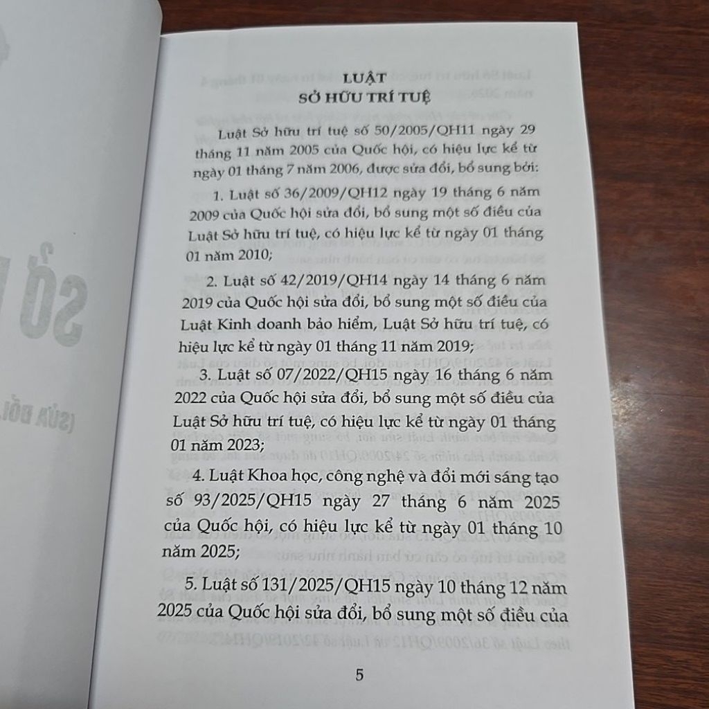 Sách - Luật sở hữu trí tuệ (sđ 2025) NXB Lao động