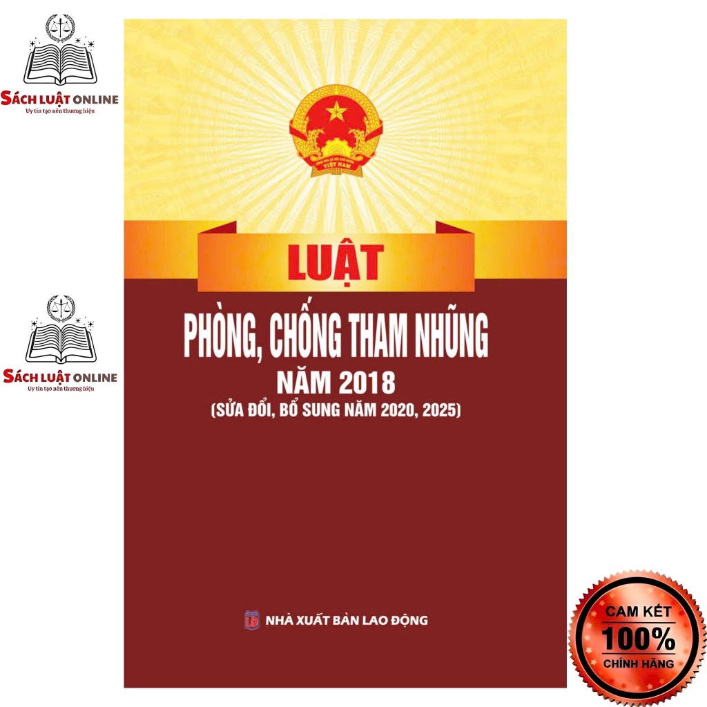 Sách - Luật phòng chống tham nhũng (NXB Lao Động)