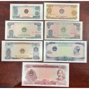 Bộ 7 tờ Việt Nam 1976 Chất lượng Đẹp
