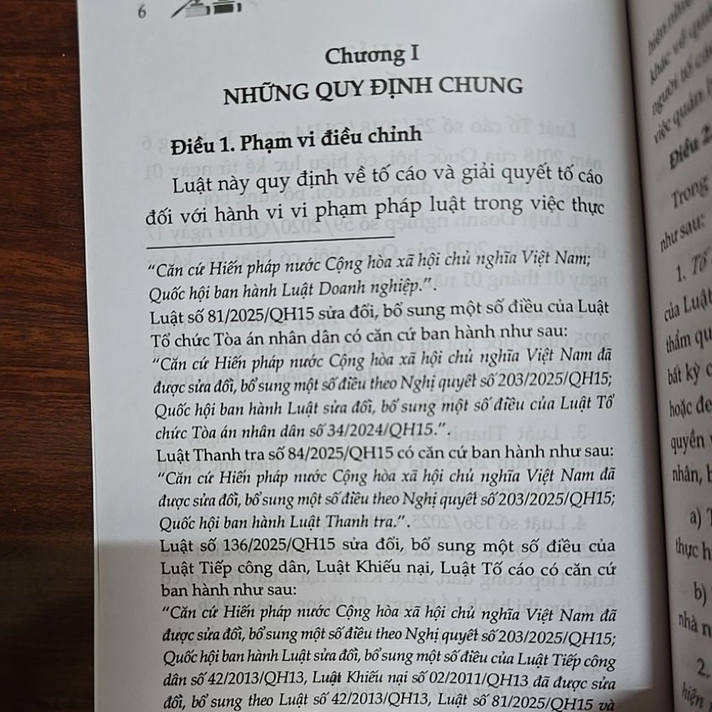 Sách - Luật tố cáo (NXB Lao động)