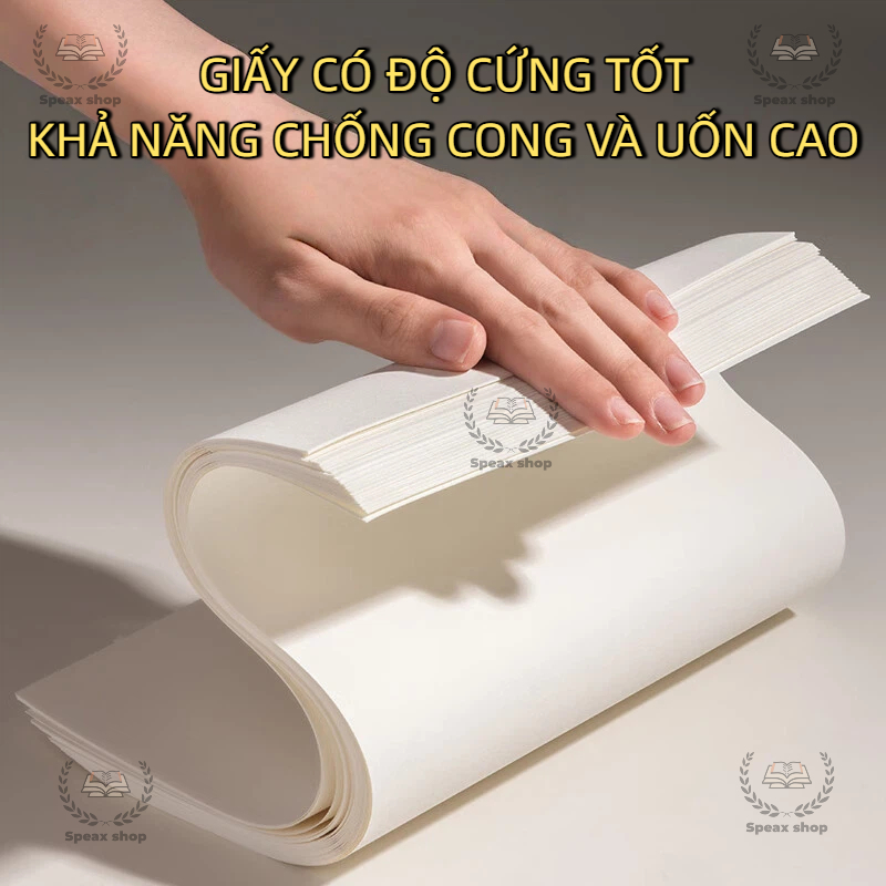 Sổ vẽ phác thảo Deli - Gáy lò xo - Khổ dọc A4 A3 B5 - Giấy bột gỗ cao cấp Ép lạnh, chống tẩy tốt - 110gsm / 160gsm