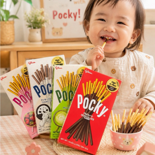 Bánh pocky que 4 vị siêu ngon [hoả tốc]