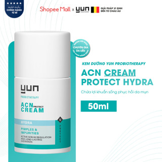 Kem dưỡng YUN ACN Cream Protect Hydra cấp ẩm sâu dành cho da mụn 50ml