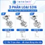 Bản Lề Hơi Giảm Chấn GROB S316 Inox 304 Chống Gỉ - S316A / S316B / S316C Cho Cánh Tủ