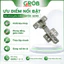 Bản Lề Hơi Giảm Chấn GRÖB GD90 Thép Cho Cánh Tủ Bếp, Tủ Gỗ, Tủ Quần Áo – Có 3 Loại Thẳng/Cong 1/2/Lọt