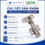 Bản Lề Hơi Giảm Chấn GRÖB GD90 Thép Cho Cánh Tủ Bếp, Tủ Gỗ, Tủ Quần Áo – Có 3 Loại Thẳng/Cong 1/2/Lọt