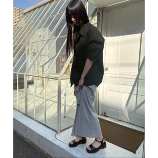 Dép quai hậu Hàn Quốc Jill by JillStuart Black Leather Strappy Sandals - Fullbox