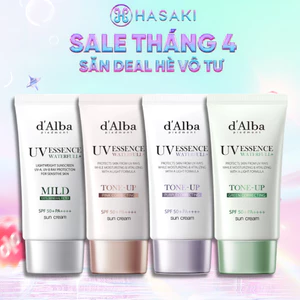 Kem chống nắng nâng tone Tím d'Alba Tone Up Sunscreen (Purple) 50ml (Today)