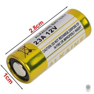 1 vỉ 5 viên Pin 12V 23A Alkaline – Pin Remote Cửa Cuốn, Điều Khiển Từ Xa