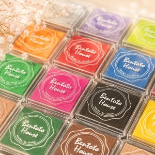 Bộ 20 Màu Mực Dấu Stamp Cao Cấp – Dùng Cho Mộc Gỗ, Stamp Trong, Scrapbook Trang Trí Sổ Tay