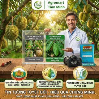 Thuốc bệnh Kin Kin Bul 72WP 500g trị nấm, thán thư, xanh cây, loét mặt sẹo 500g