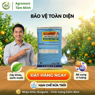 Thuốc bệnh Kin Kin Bul 72WP 500g trị nấm, thán thư, xanh cây, loét mặt sẹo 500g