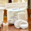 Bông tẩy trang LumiSoft 180 miếng tròn cotton 3 lớp dày dặn siêu mềm mịn không xơ bông làm sạch sâu an toàn cho da
