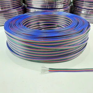Dây điện nhỏ 4 dây - 4 màu - dây điện 4pin chuyên dùng cho mạch đèn led, bảng hiệu, mạch điện tử - 5V - 24V