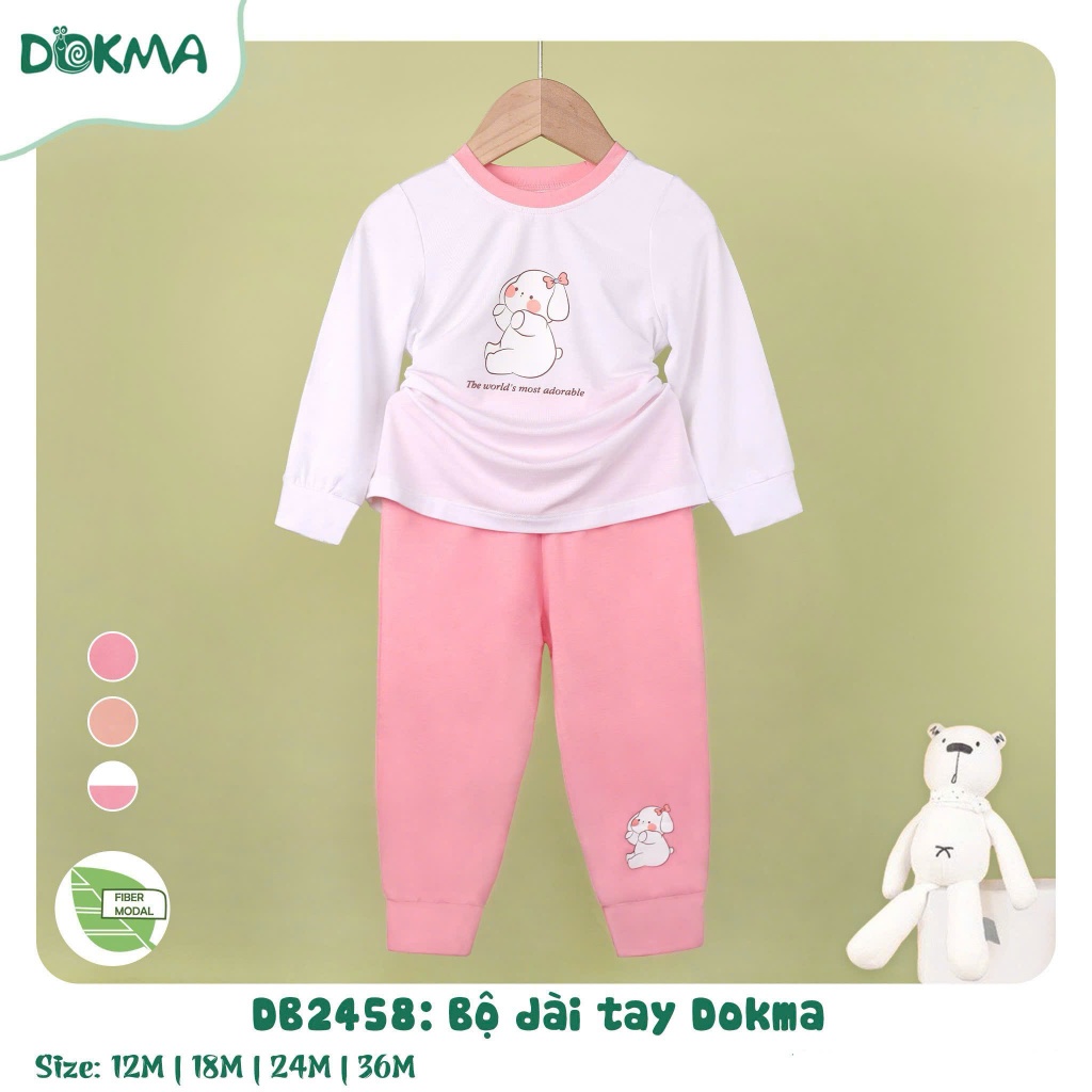 (9-13kg) Bộ Dài Tay Dokma DB2488 DB3179 DB3026 DB2457 DB2458 DB2044 DB3117 DB3024 DB1298