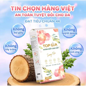 Giấy rút đáy Top Gia Sương Mai mềm dai không bụi giấy
