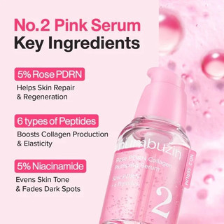 Serum numbuzin No.2 30ml/Rose PDRN Collagen Plumping Serum căng bóng da