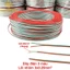 Dây điện nhỏ 3 dây - 3 màu - dây điện 3pin