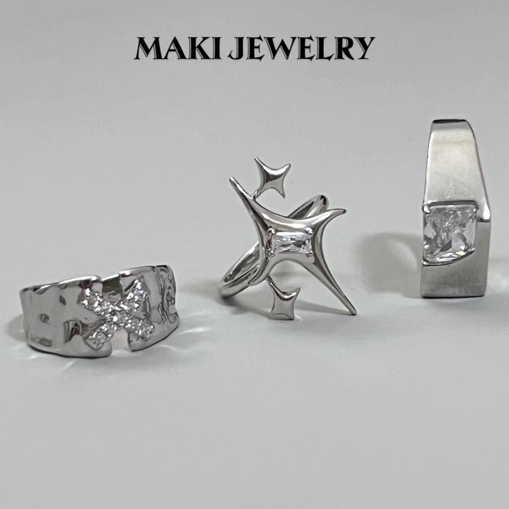 925 Silver Ring, adjustable by Maki Jewely