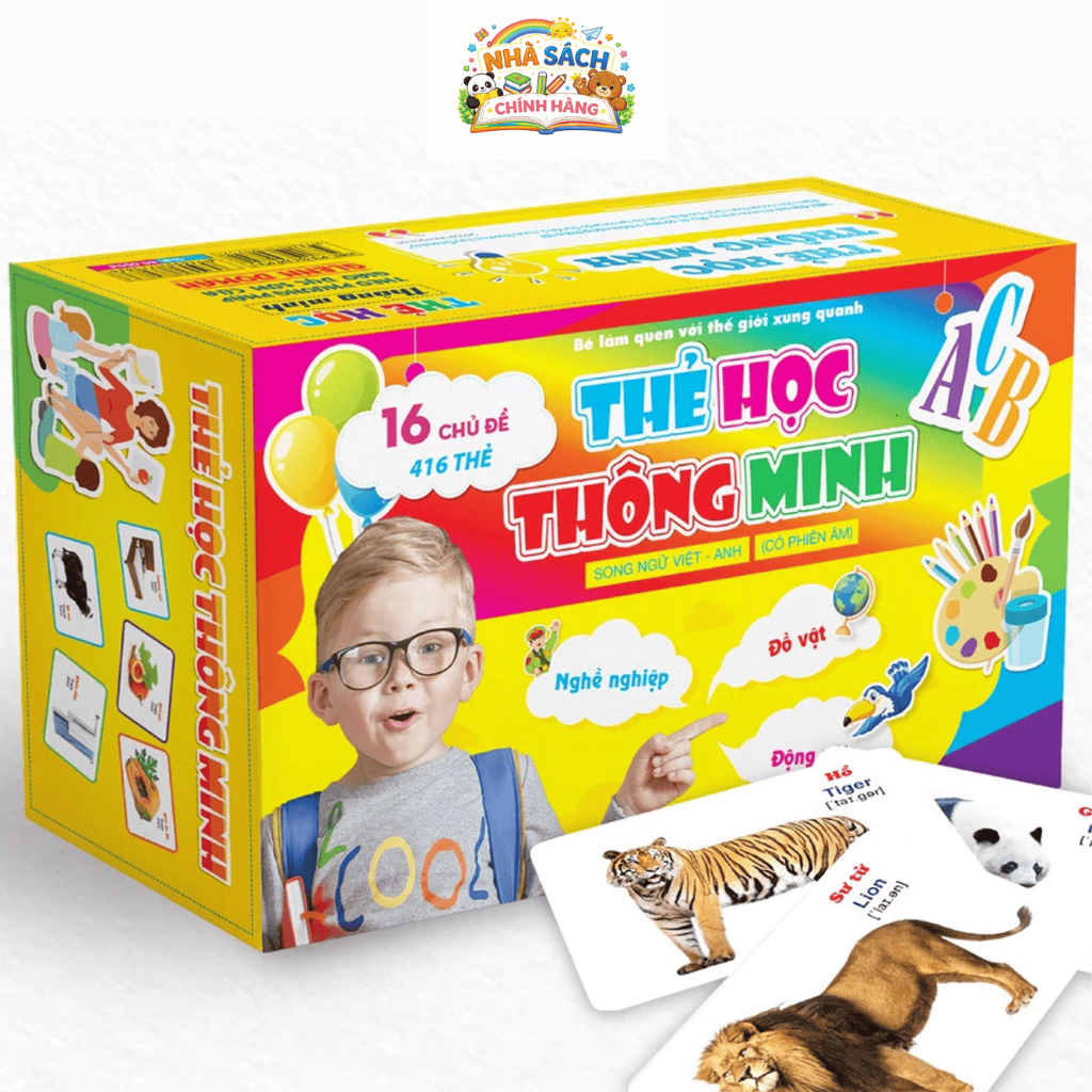 Sách Flashcard - Bộ Thẻ Học Thông Minh Cho Bé - 416 Thẻ Flashcards Tiếng Anh 16
