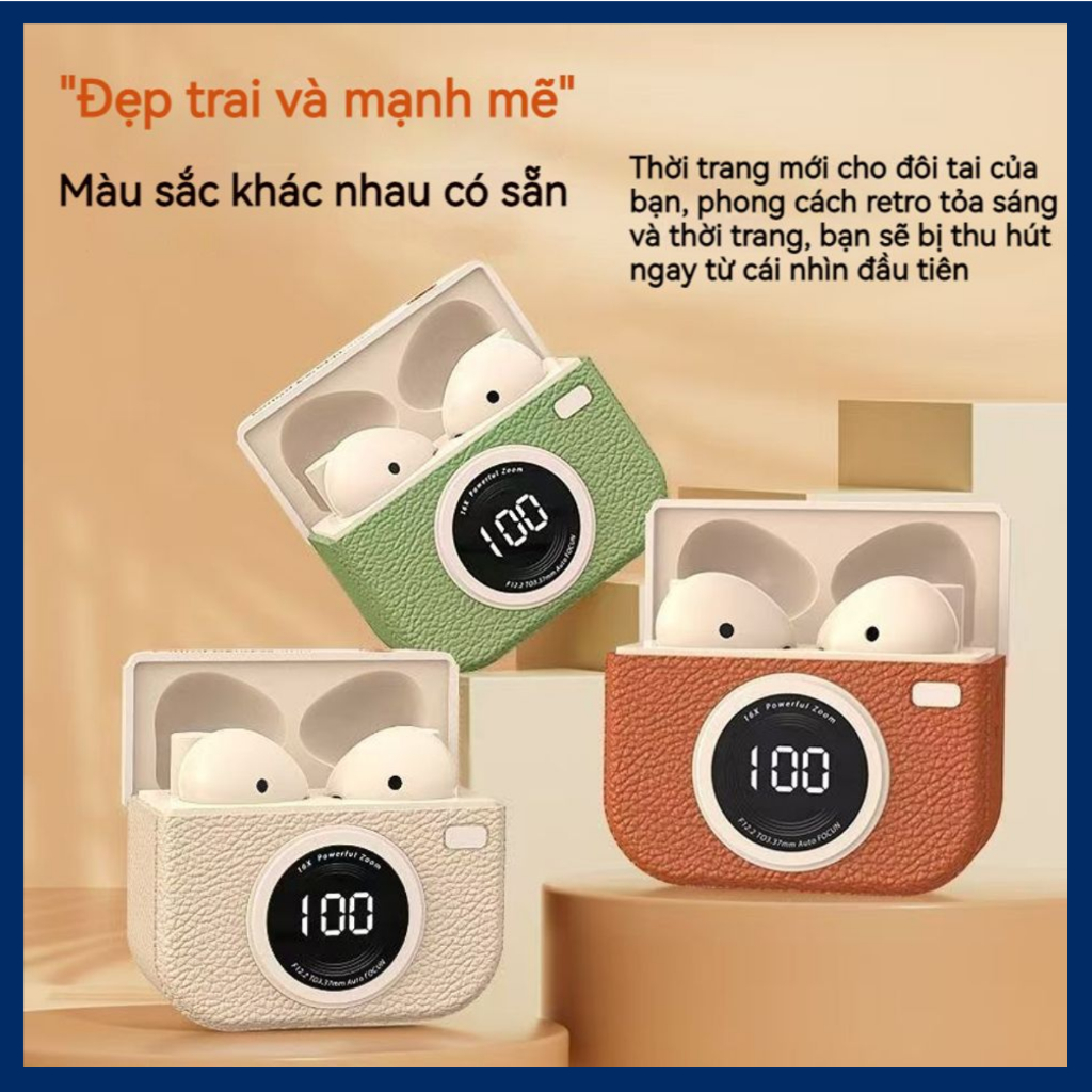 Tai Nghe Bluetooth Q86 MINI Bản 5.4 Chống Nước Tốt - Âm Thanh Sống Động Bass Cực Sâu Chuẩn Quốc Tế