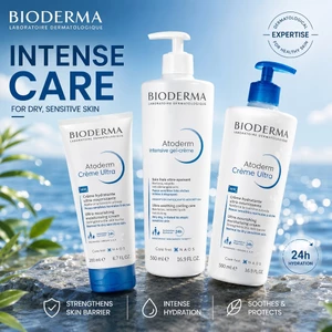 Bioderma Atoderm Intensive Gel-Creme 500ml/Bioderma Atoderm Intensive Baume 500ml/Bioderma Atoderm Creme Ultra 500ml