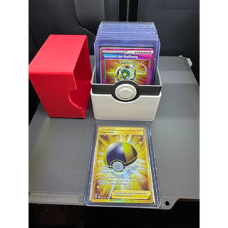 Hộp Đựng Thẻ Pokémon 3x4 Custom Cao Cấp – Sức Chứa 50 Lá – Nắp Đóng Chặt