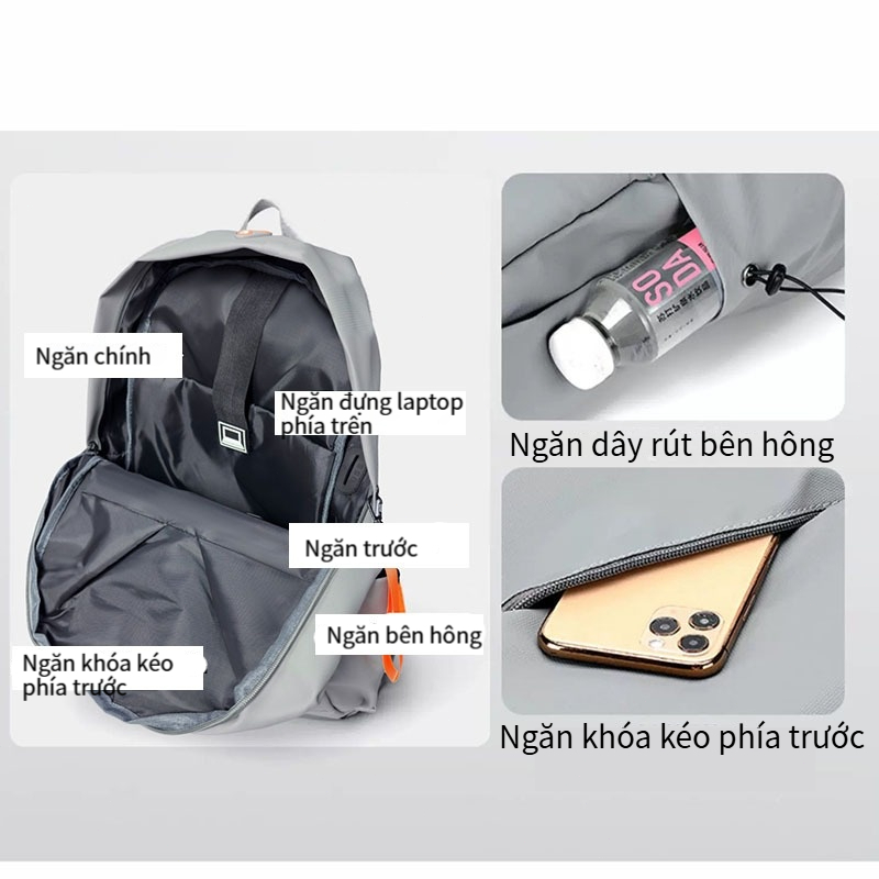 balo nữ chống thấm nước thời trang hàn quốc balo đi làm 14 inch balo đi học