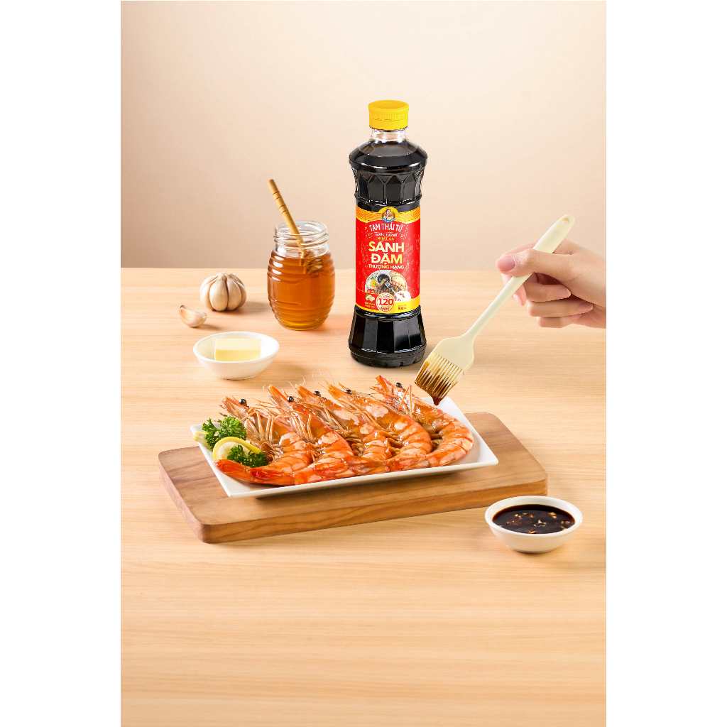 [Hàng tặng không bán] Nước Tương Tam Thái Tử Nhất Ca Sánh Đậm 500Ml