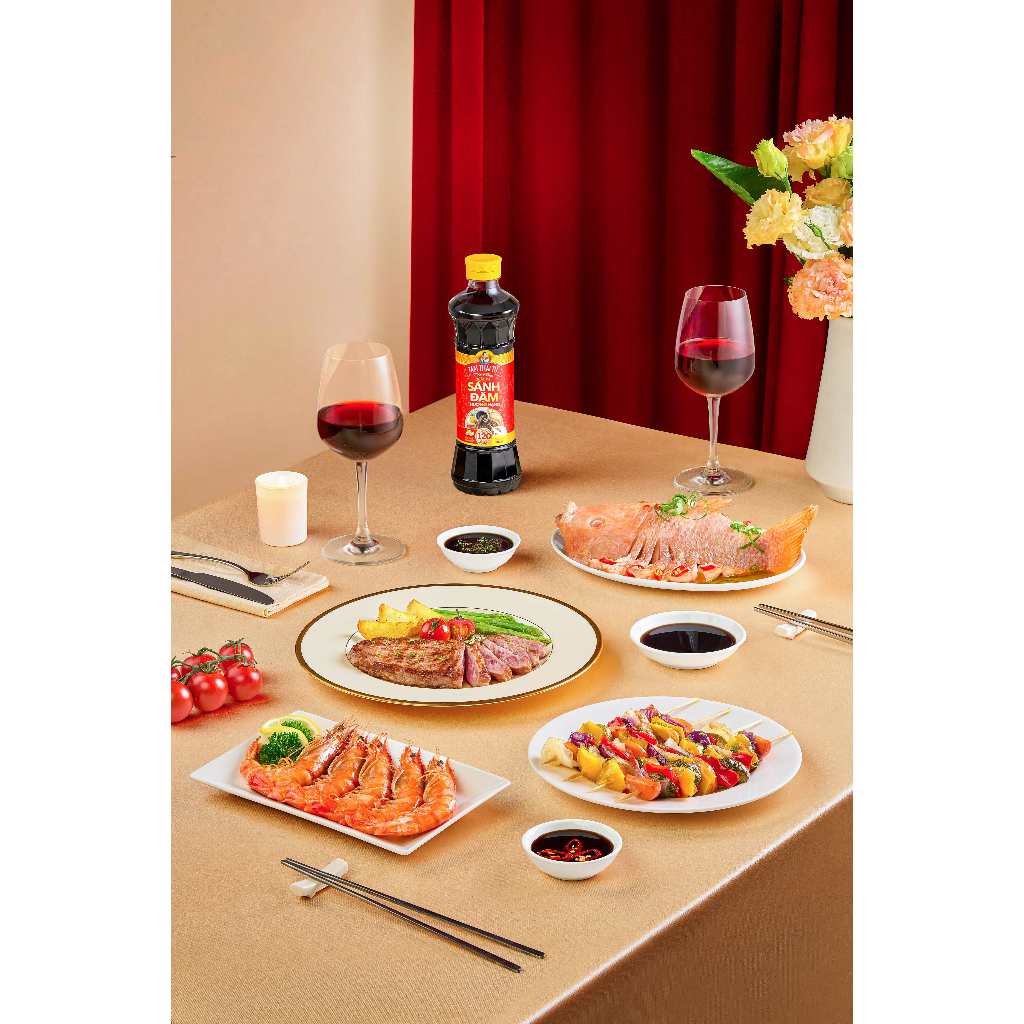 [Hàng tặng không bán] Nước Tương Tam Thái Tử Nhất Ca Sánh Đậm 500Ml