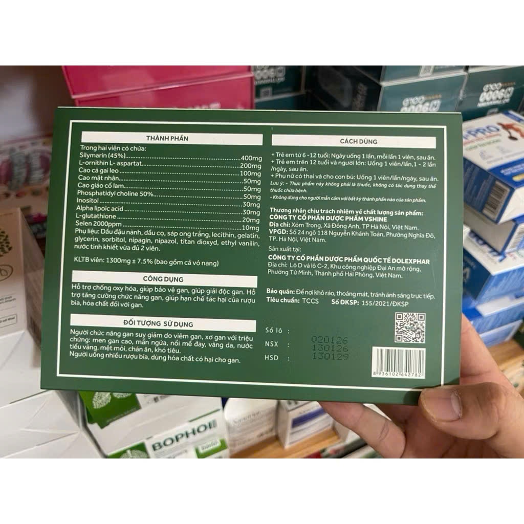 Even Detox Viên Uống Bảo Vệ Gan Tăng Cường Chức Năng Gan Với L-Ornithin L-Aspartat Alpha Lipoic Acid Inositol 60 Viên