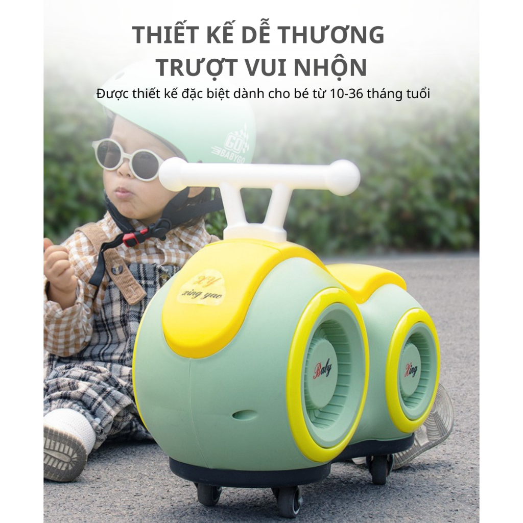 {CĐP-6-7-8}Xe Đậu Phộng Cao Cấp MYA KIDS , Xe Chòi Chân, Xe Tập Đi Cho Bé Cao Cấp Thế Hệ Mới, Có Đèn Có Nhạc Siêu Xinh