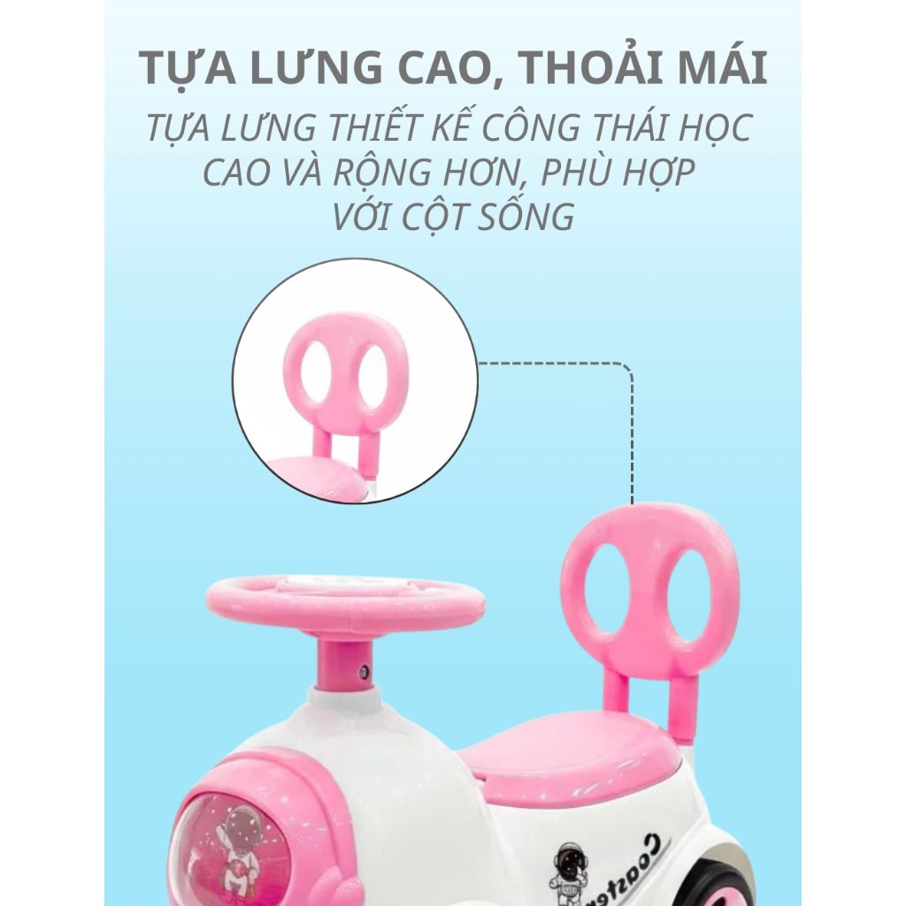 {XC-1-2} MYA KIDS, Xe Chòi Chân Cho Bé, Xe Chòi Chân Dễ Thương, Xe Đồ Chơi Cho Bé, Scooter Đồ Chơi Trẻ Em
