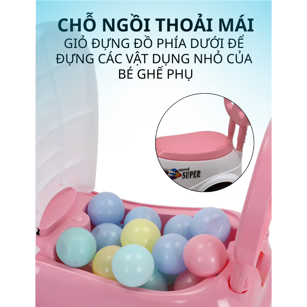 {XC-1-2} MYA KIDS, Xe Chòi Chân Cho Bé, Xe Chòi Chân Dễ Thương, Xe Đồ Chơi Cho Bé, Scooter Đồ Chơi Trẻ Em