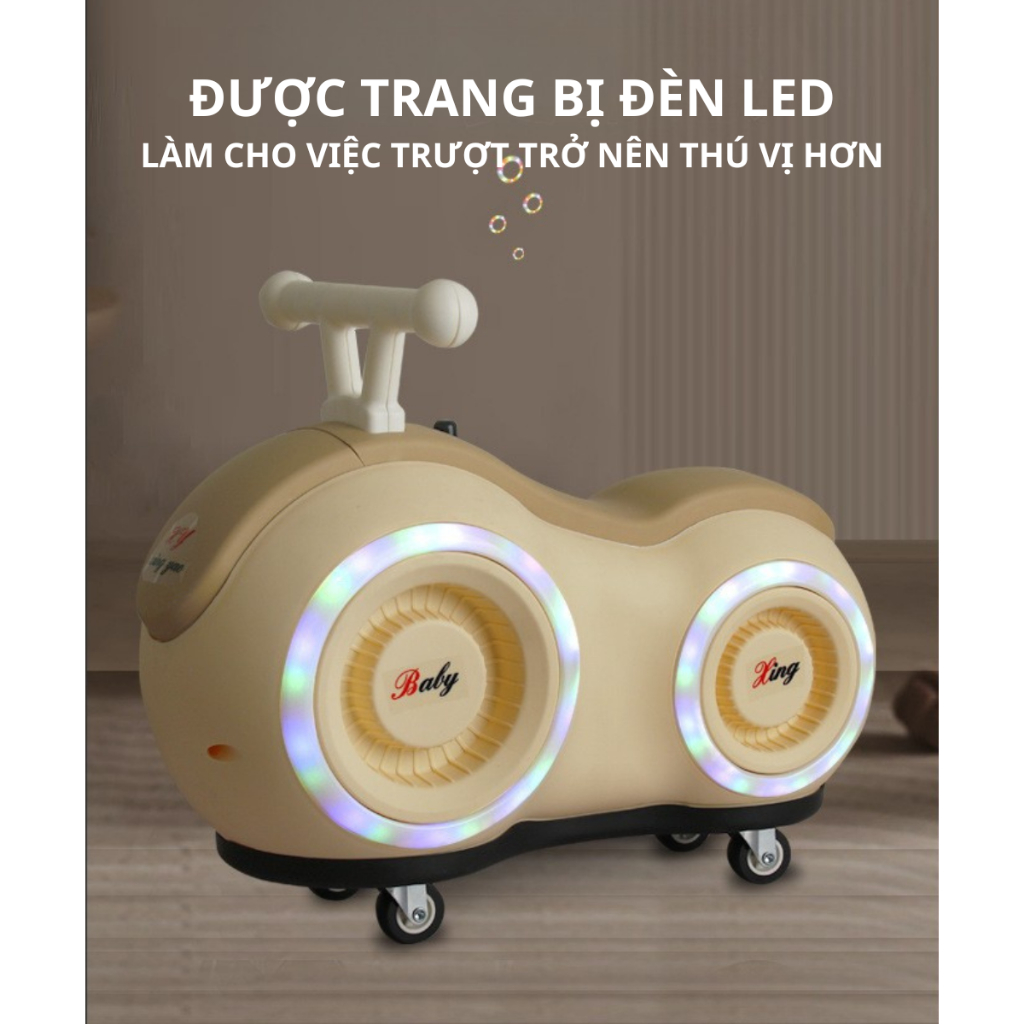 {CĐP-6-7-8}Xe Đậu Phộng Cao Cấp MYA KIDS , Xe Chòi Chân, Xe Tập Đi Cho Bé Cao Cấp Thế Hệ Mới, Có Đèn Có Nhạc Siêu Xinh