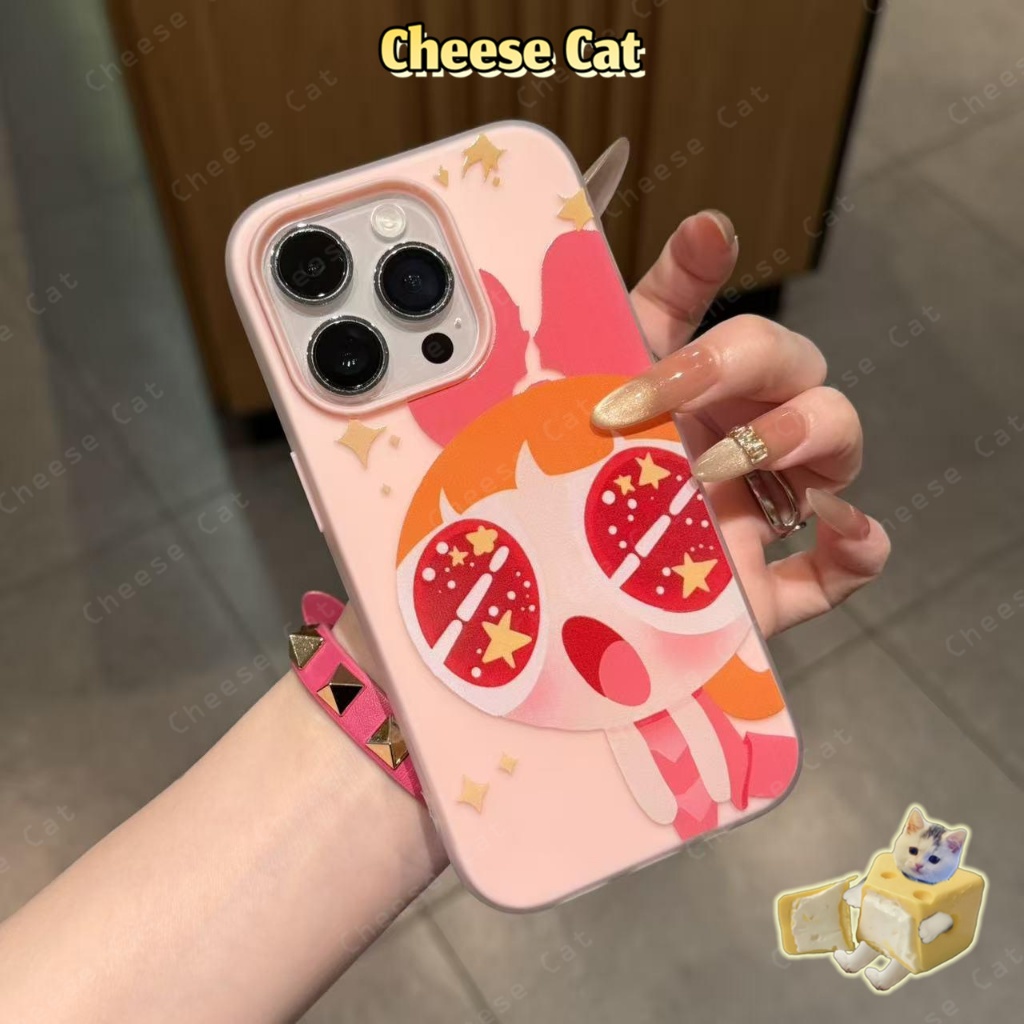 Đôi mắt ngôi sao dễ thương Vỏ iPhone dành cho nữ cho iPhone 17 16 15 14 Plus 13 12 11 Pro Max Xs XR Ốp điện thoại màu mờ