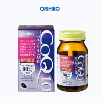 Viên uống hỗ trợ tim mạch Coenzyme Q10 Orihiro 90 viên