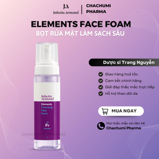 Juliette Armand Elements Cleansing Face Foam Bọt Rửa Mặt Làm Sạch Sâu Cho Mọi Loại Da 230ml