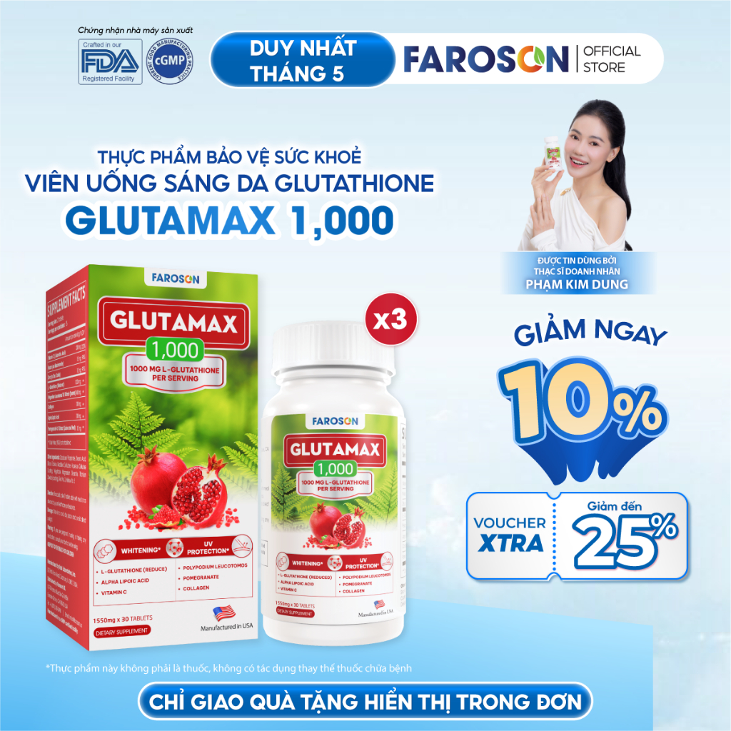 Glutathione 1000 - Gi Tt, Sale Thng 05, Freeship 0 | Shopee Vit Nam