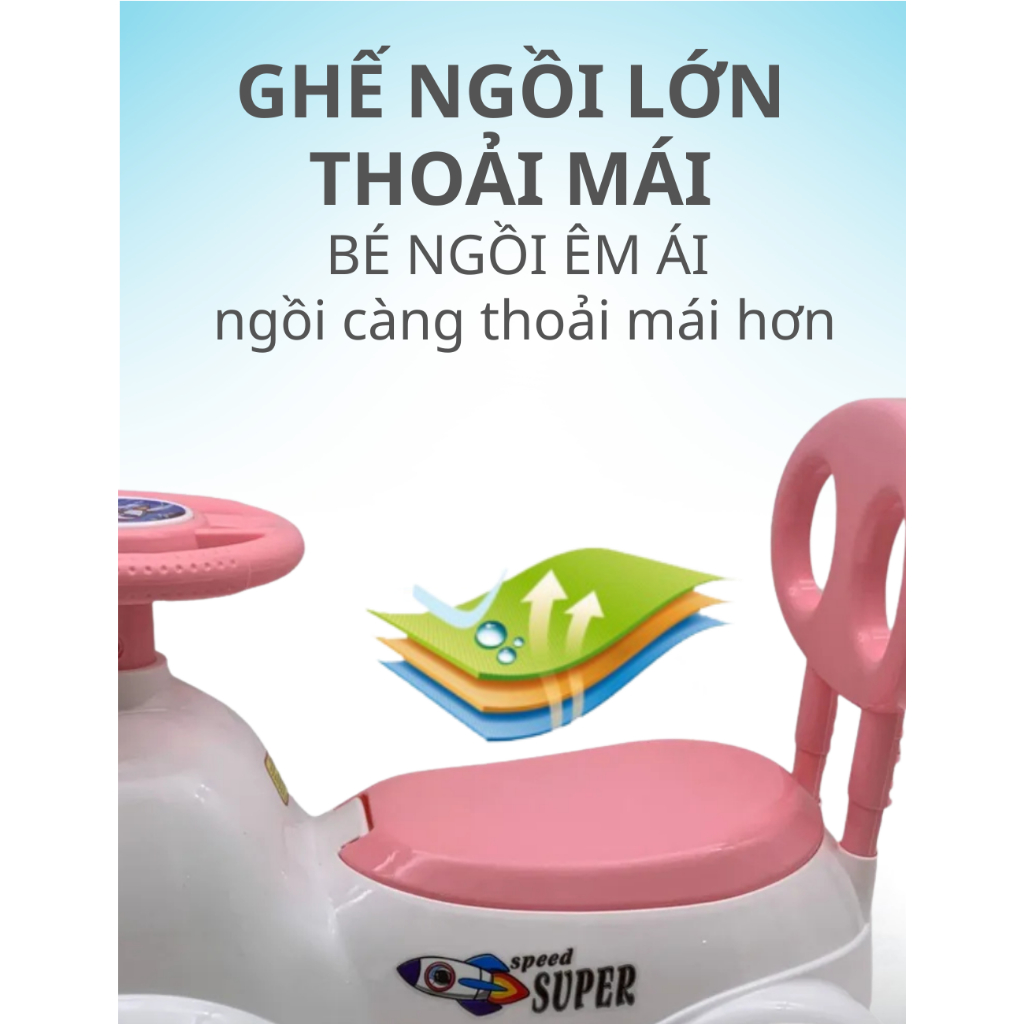 {XC-1-2} MYA KIDS, Xe Chòi Chân Cho Bé, Xe Chòi Chân Dễ Thương, Xe Đồ Chơi Cho Bé, Scooter Đồ Chơi Trẻ Em