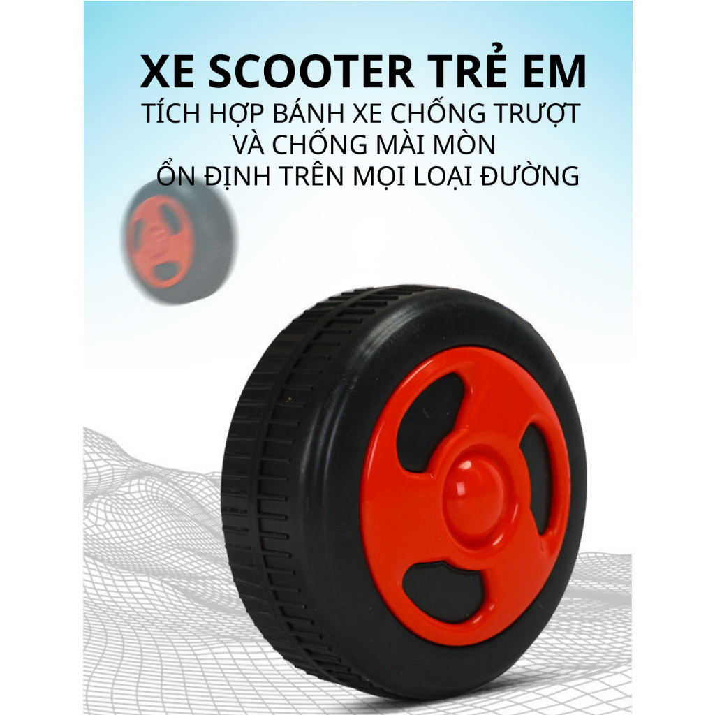 {XC-1-2} MYA KIDS, Xe Chòi Chân Cho Bé, Xe Chòi Chân Dễ Thương, Xe Đồ Chơi Cho Bé, Scooter Đồ Chơi Trẻ Em