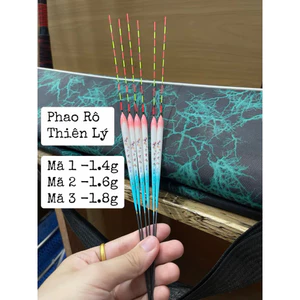 Phao Rô Thiên Lý tải chì 1.4g 1.6g 1.8g - phao câu cá rô diếc chép tự nhiên - phao câu đài báo tín hiệu nhạy