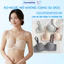 Áo ngực su đúc mút bàn tay nâng ngực, áo lót nữ họa tiết sọc caro xinh xắn ZANABRA A923