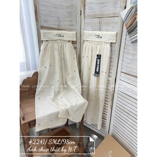 PHẠM THÙY SHOP: QUẦN ĐŨI DÀI PHỐI HOA NHÍ KÍCH CỠ NHƯ HÌNH