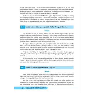 Sách - 100 Bài Làm Văn Hay Lớp 6 - Biên soạn theo chương trình GDPT mới - ndbooks